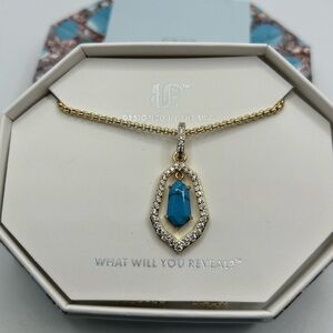 Bomb Party December 2025 Necklace - Glow For It Now - Gold Plated